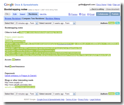 Officeprodukter på nettet gdocs Officeprodukter på nettet
